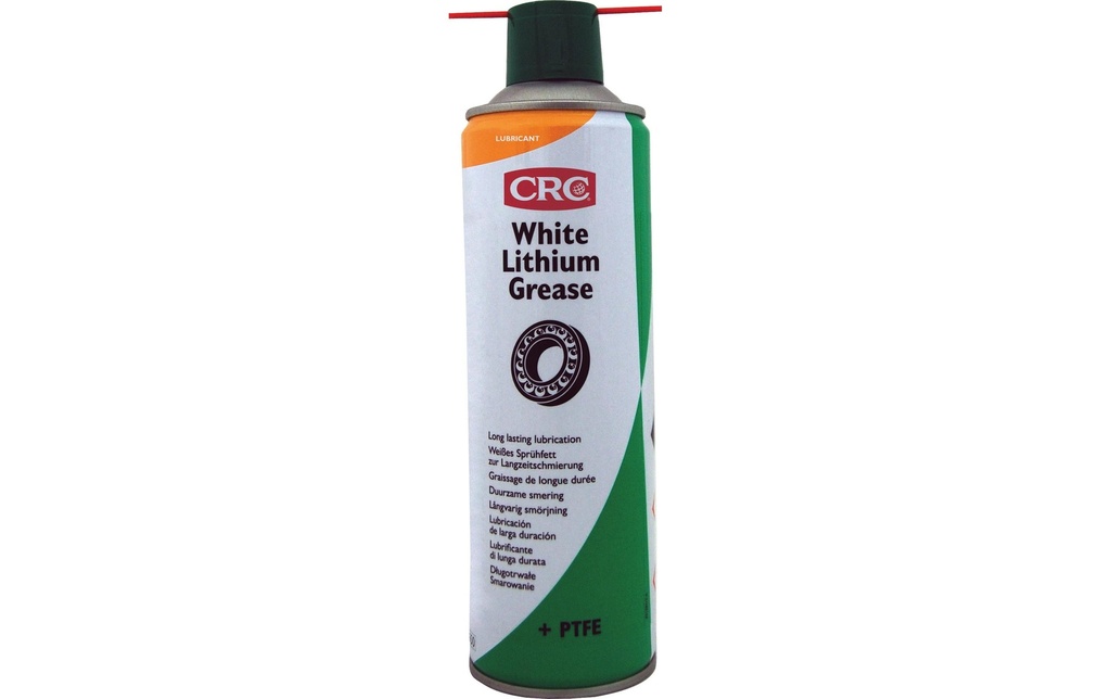 CRC Graisse de pulvérisation à base de lithium White Lithium Grease 500 ml