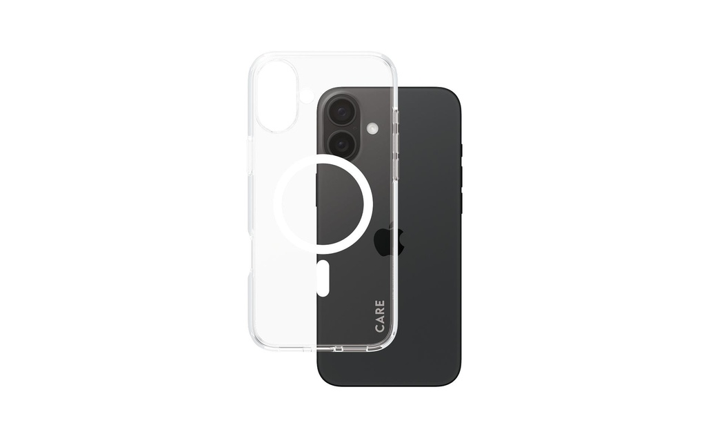 CARE Coque arrière Flagship  iPhone 16 Plus Blanc