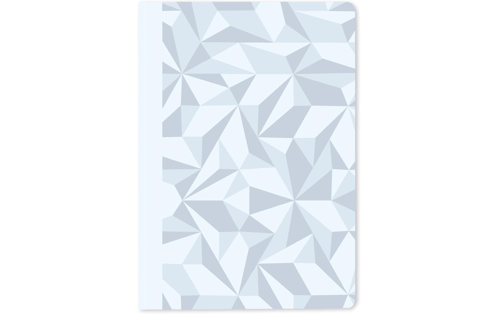 Caran d'Ache Bloc-notes Alpine Frost A5, À lignes, Bleu