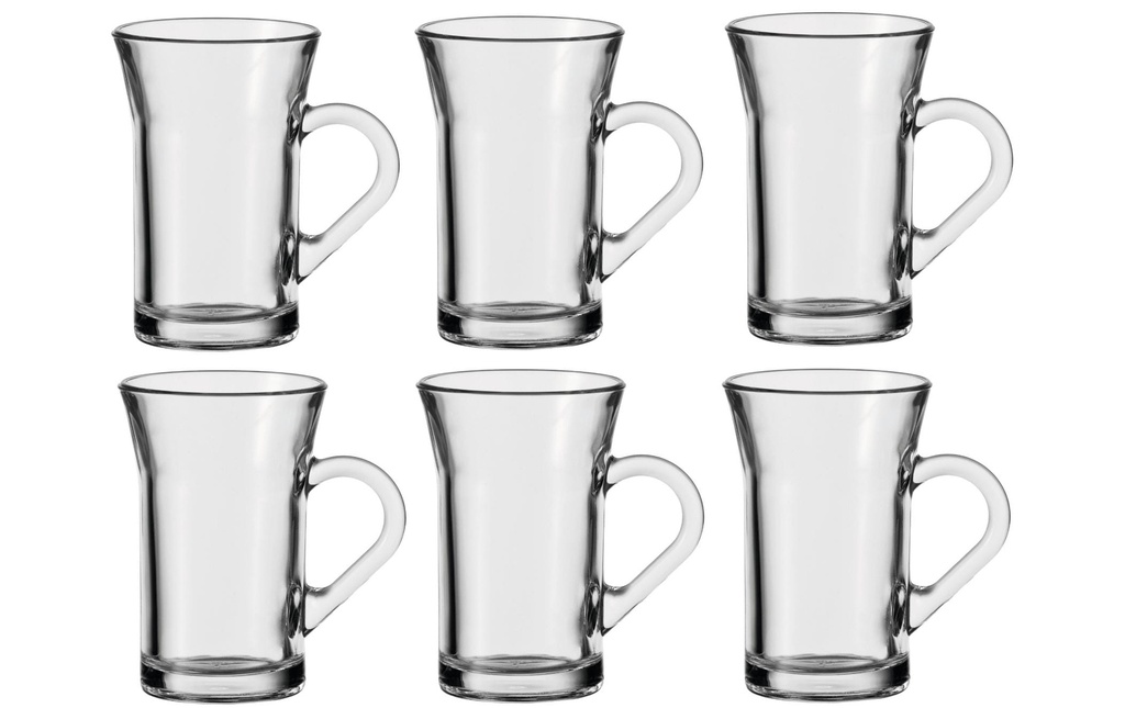 Montana Tasse à thé Ceylon 230 ml, 6 Pièce/s, Transparent