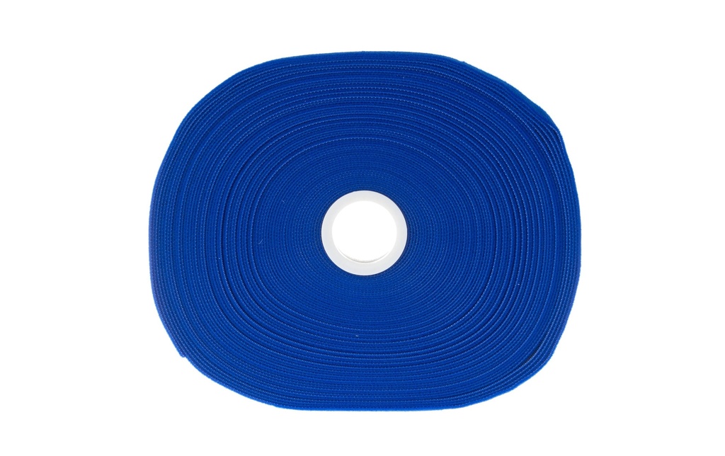 FASTECH Rouleau de bande auto-agrippante ETN Fast Strap 20 mm x 25 m, Bleu