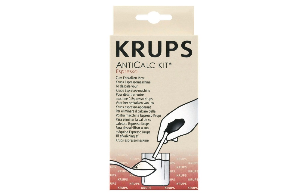 Krups Détartrant  F05400 Machine à café, 2 pièces