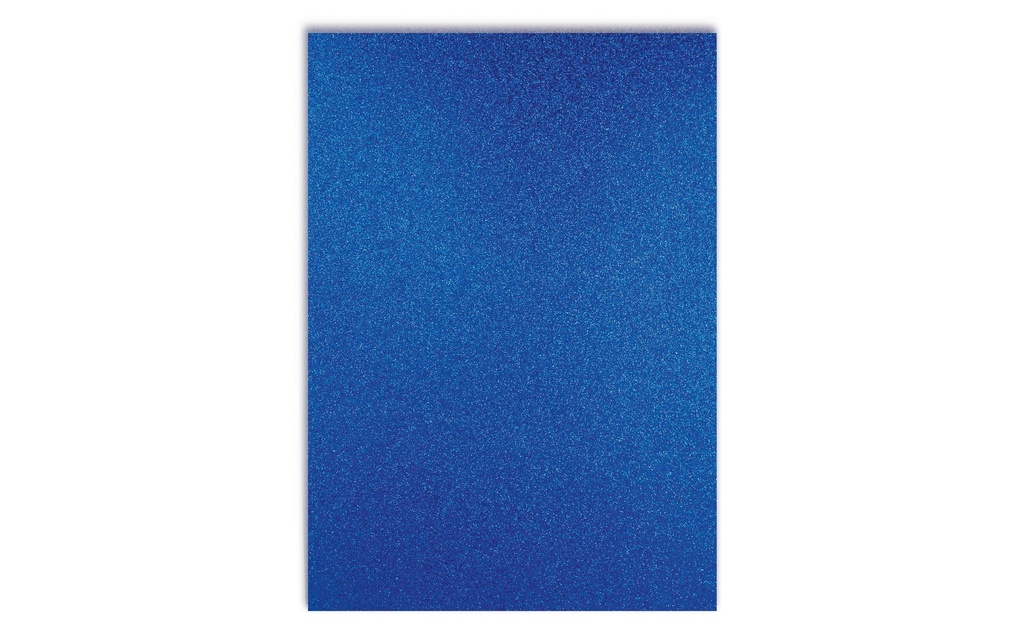 URSUS Boîte à paillettes A4, 300 g/m², 10 feuilles, Bleu