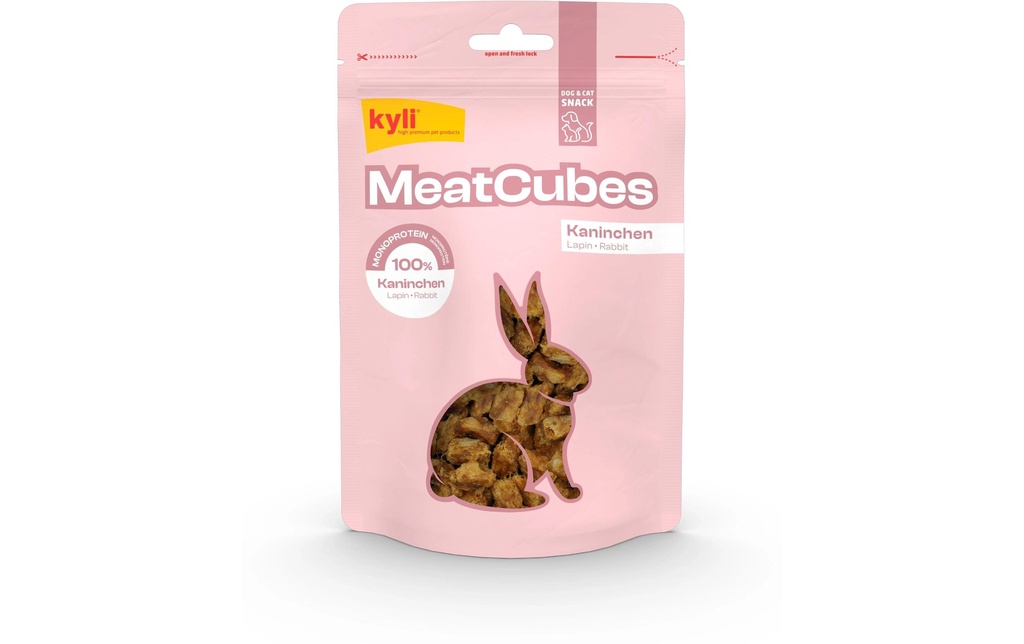 kyli Friandise MeatCubes lapin, 150 g