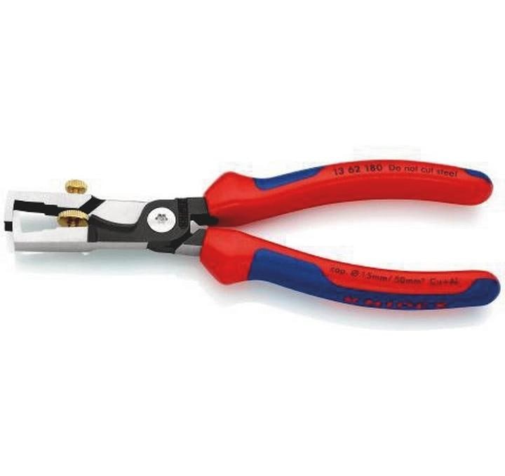 Knipex Pince à dénuder StriX 180 mm avec coupe-câble