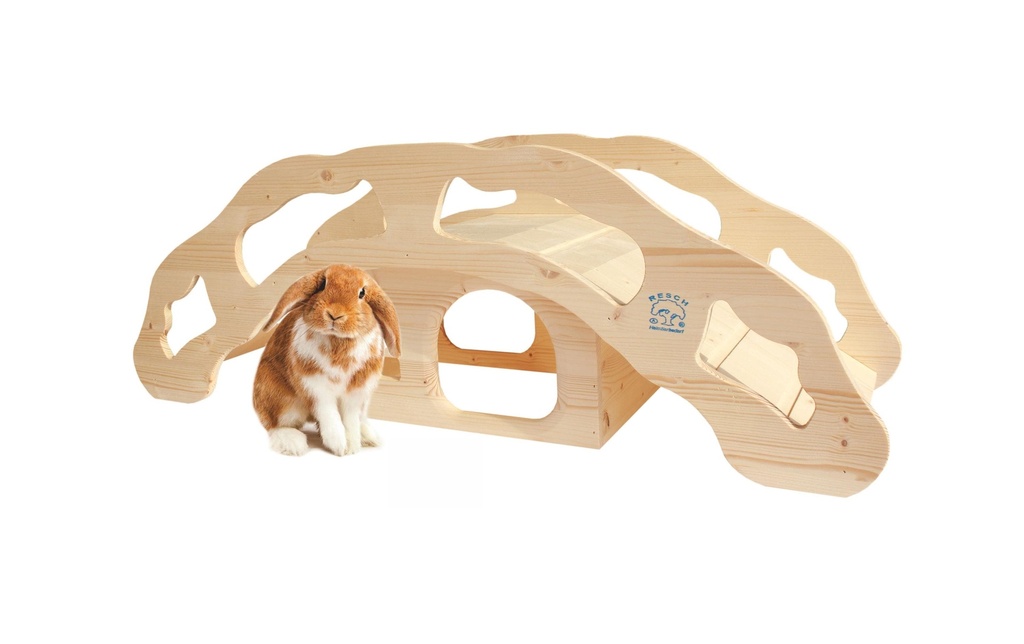Resch Pont de la maison du lapin, 90 x 33 x 31 cm