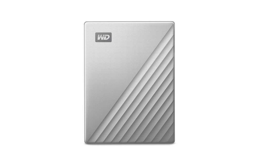 Western Digital Disque dur externe My Passport Ultra for Mac 4 TB, Argenté