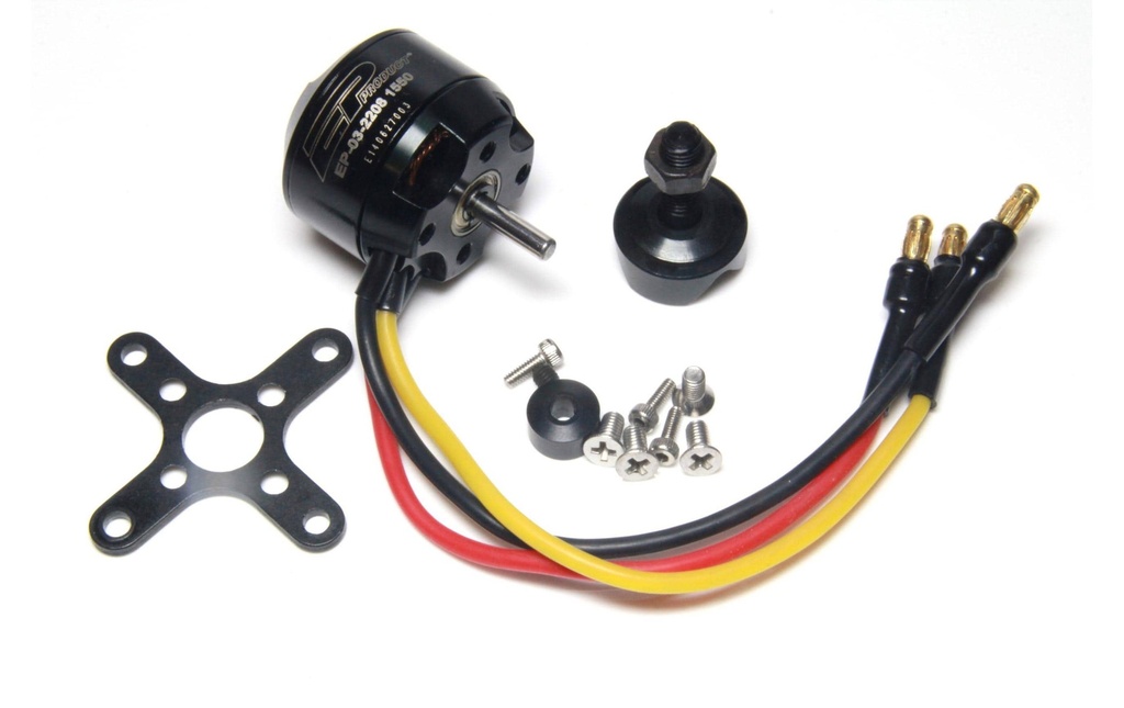 EP Brushless à cage Tournante Premium V2 2208-1100 KV 2-3S