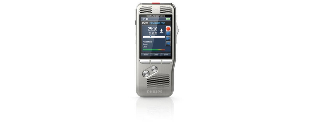 Philips Dictaphone Digital Pocket Memo DPM8000