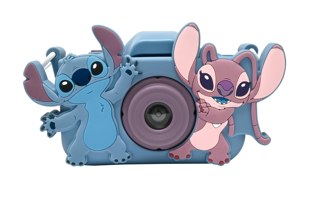 Lexibook Appareil photo pour enfants avec protection Stitch Bleu/Rose