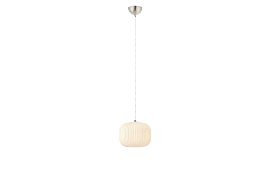 Markslöjd Sober Lampe à suspendre blanc/nickel
