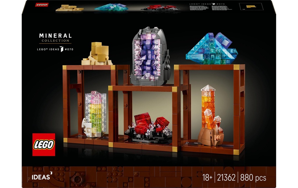 LEGO® Ideas Collection de minéraux 21362