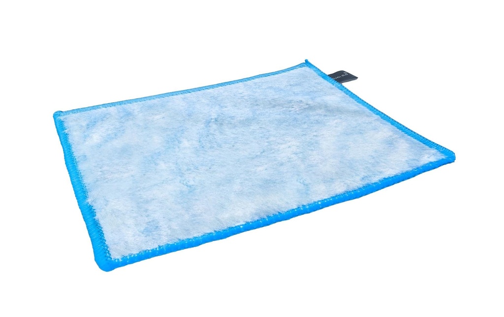Quick Aid BAMBOO chiffon de nettoyage en fibres naturelles bleu