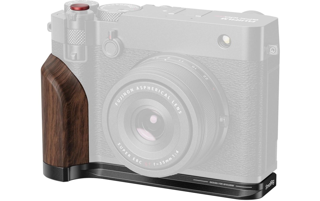 Smallrig Angle en L avec poignée en bois pour FUJIFILM GFX100RF Noir