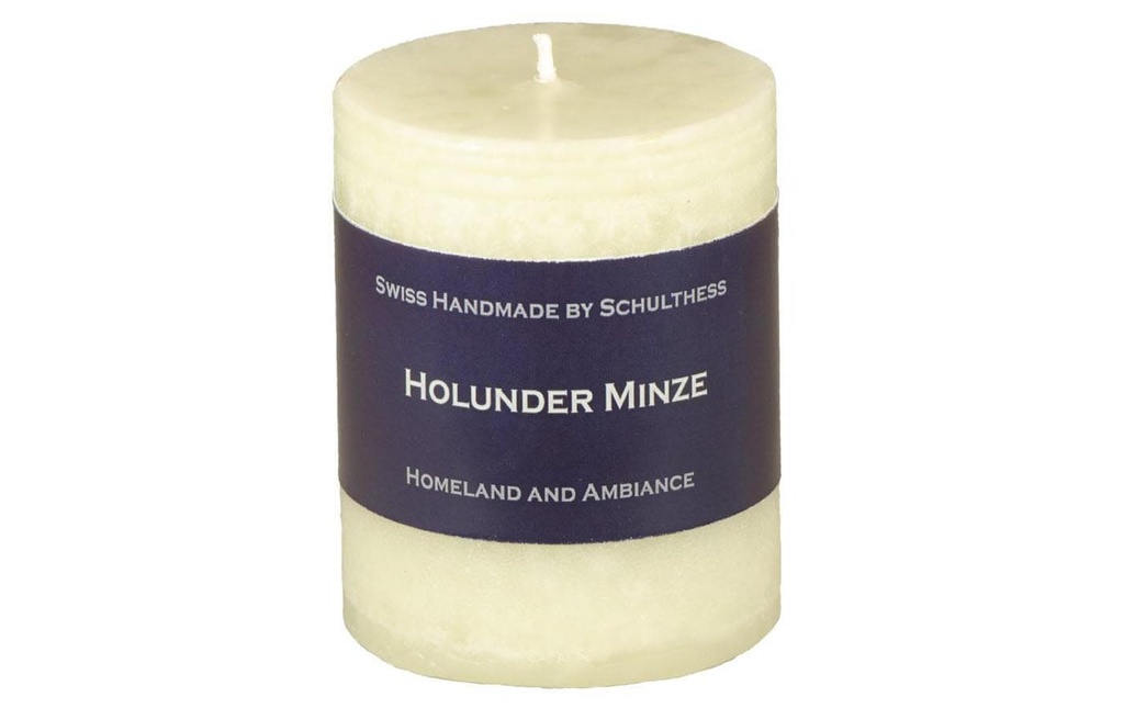 Schulthess Kerzen Bougie parfumée Sureau Menthe 8 cm