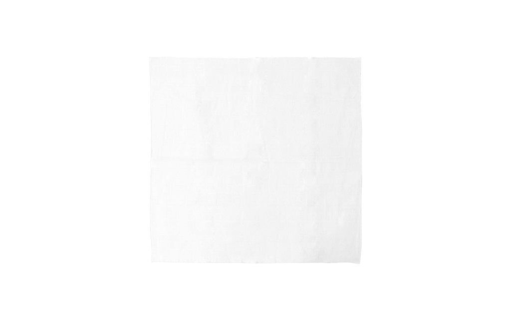 I AM CREATIVE Chiffon doudou Le coton biologique, Blanc