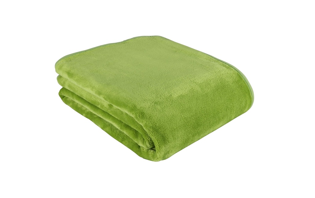 Eskimo Couverture Cashmina vert, 150 x 200 cm