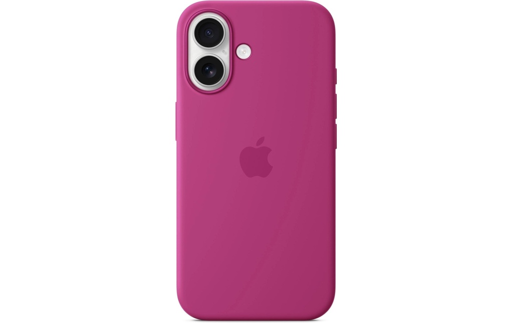 Apple Silicone Case avec MagSafe iPhone 16 Fuchsia