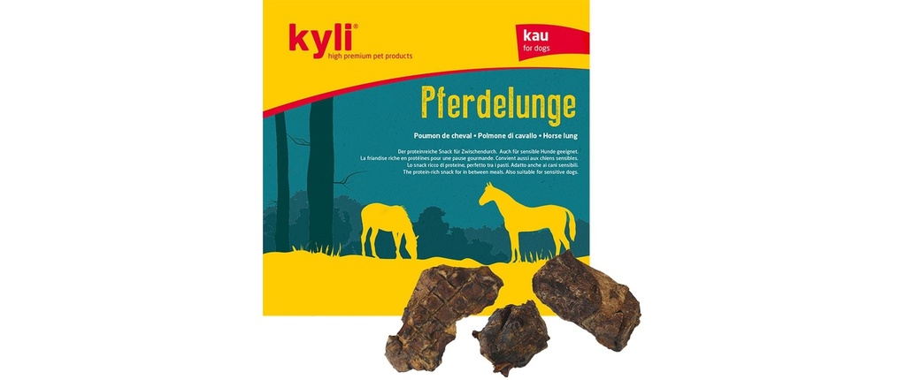 kyli Produit à mâcher  Poumon de cheval 250 g