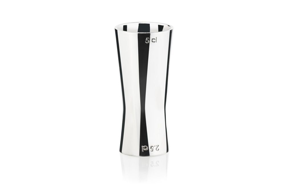 Zone Denmark Double mesure à cocktail Rocks 50/25 ml, argent