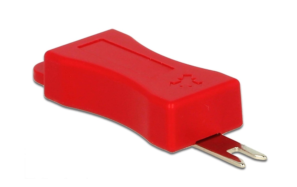 Delock Goupille de blocage RJ-45 Lock Tool pour verrouillage de l'orifice, 4 pièces