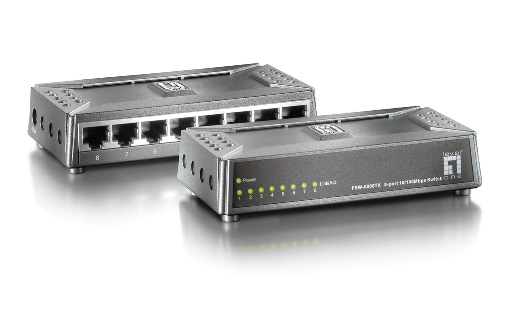 LevelOne Switch FSW-0808TX 8 Port
