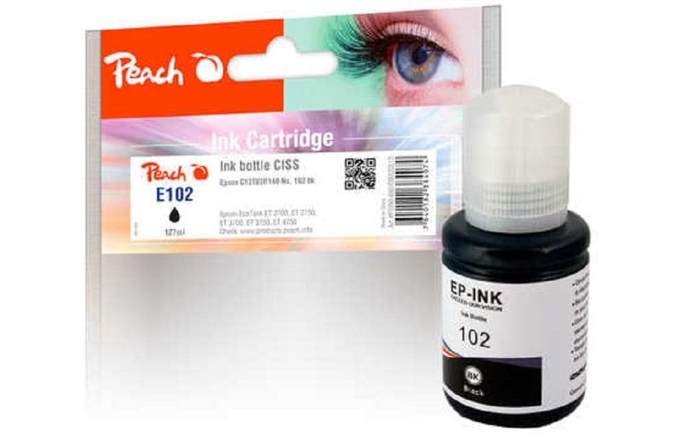 Peach Encre Epson 102 (C13T03R140) noir