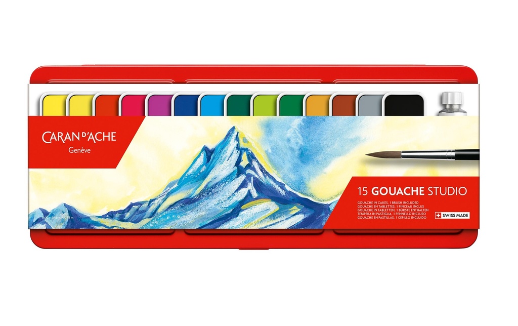 CARAN D'ACHE Gouache 1000 15pces (15 pces)