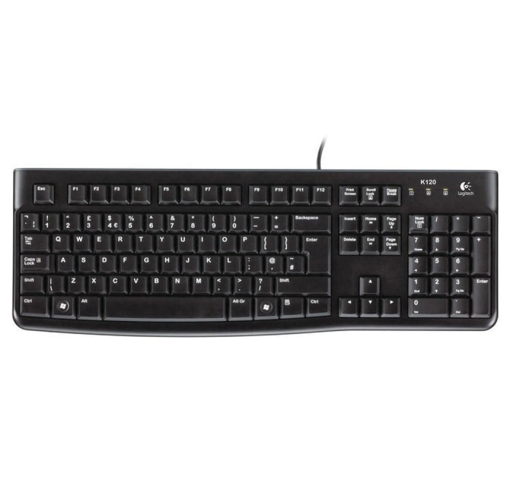 Logitech Clavier K120 layout CH, filaire