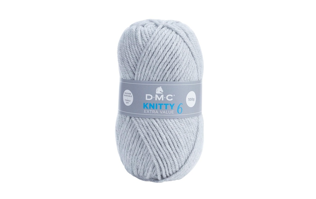 DMC Laine Knitty 6 Gris clair