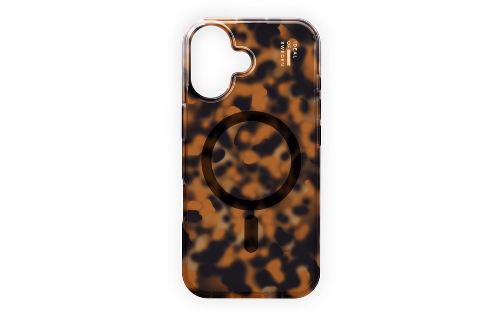 Ideal of Sweden Coque arrière Clear Case iPhone 16 Plus Tortoise