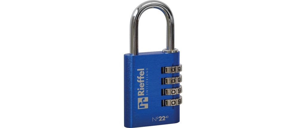 Rieffel Cadenas Aluminium n° 22 Bleu Aluminium