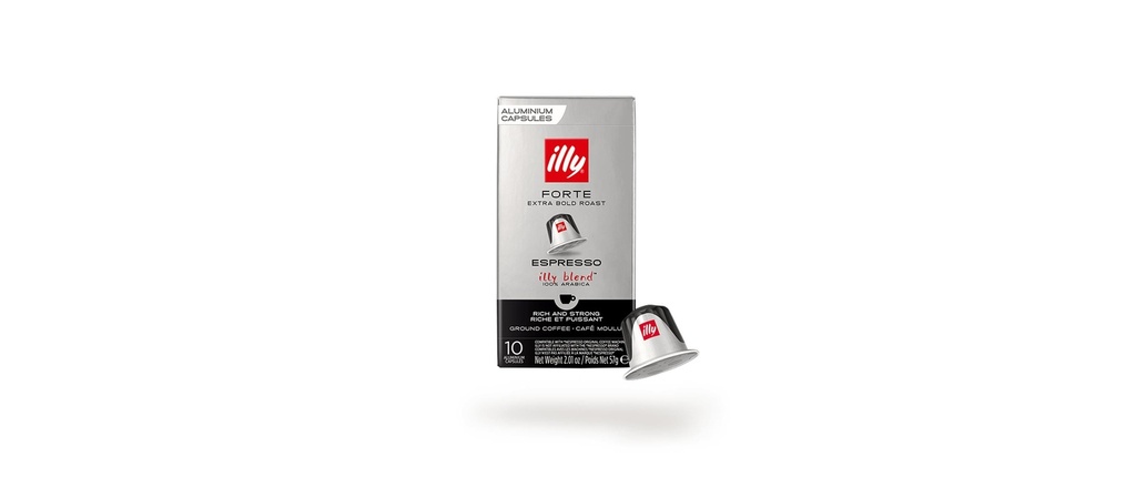 Illy Capsules de café Forte Espresso, 10 pièces