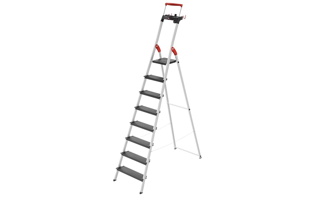 Hailo Échelle double L100 TopLine 8 niveaux