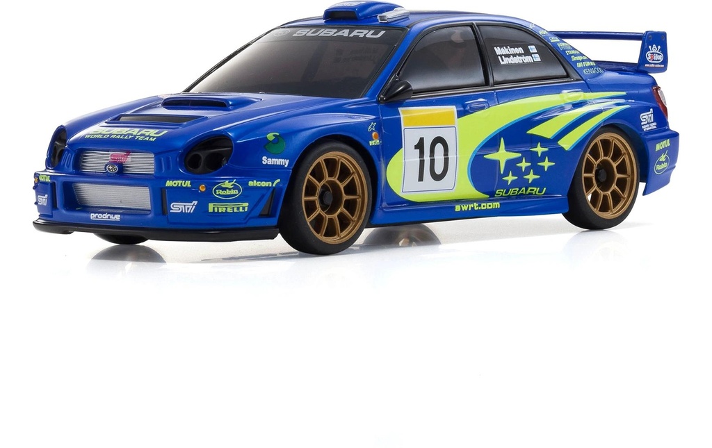 Kyosho Mini Z MA020 Subaru Impreza WRC 2002 Blanc, ARTR