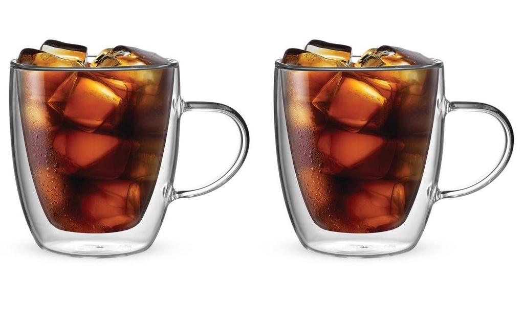 Bialetti Tasse à café Capri 350 ml, 1 Pièce/s, Transparent