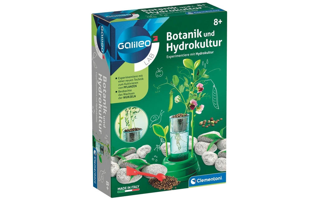 CLEMENTONI Set explorat.Botanik+Hydrokult