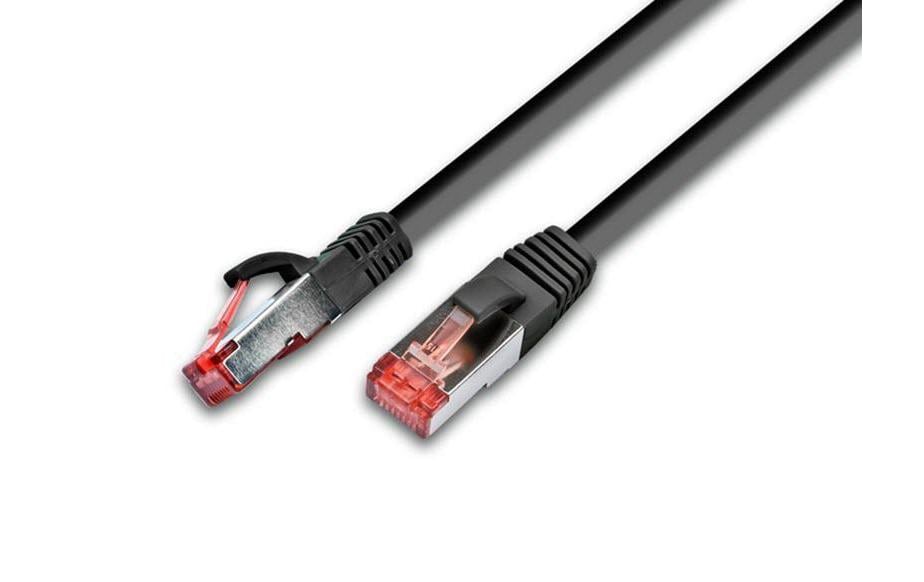 Wirewin Câble patch RJ-45 - RJ-45, Cat 5e, F/UTP, 10 m, Noir