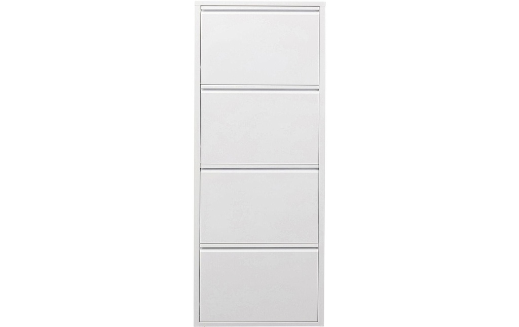 Kare Armoire à chaussures Caruso 4-, 50 x 136 cm, Beige