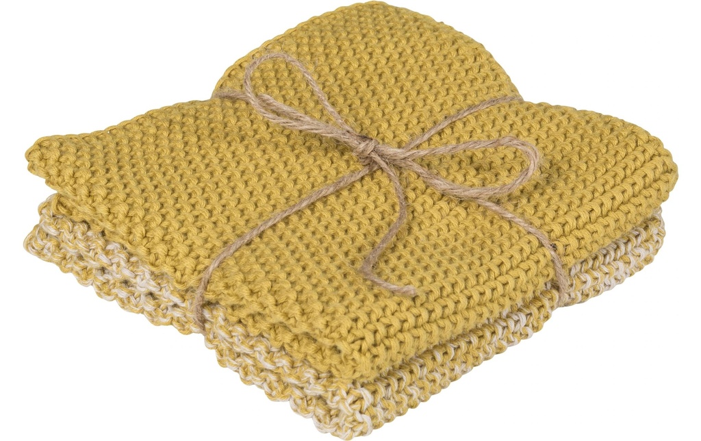 Pichler Torchon à vaisselle Lola 2 Pièce/s, Jaune