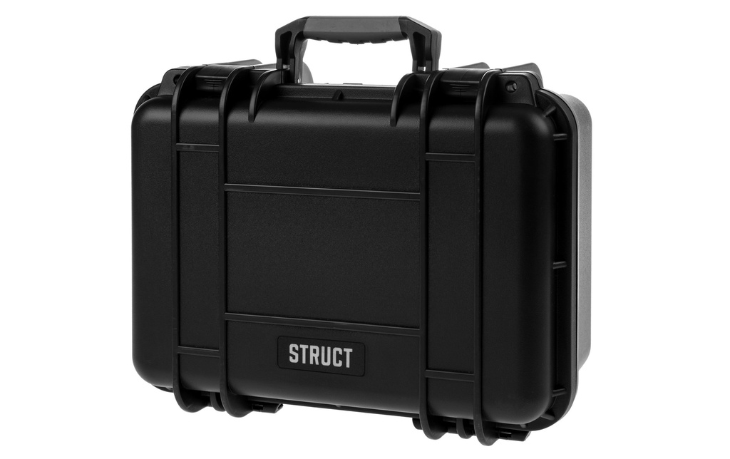 STRUCT Mallette de protection avec doublure en mousse, 11.6 l, Noir