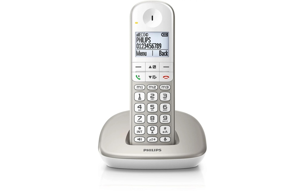 Philips Téléphone sans fil XL4901S  Champagne