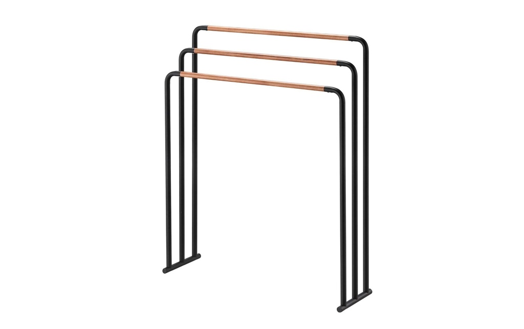 Yamazaki Porte-serviette Plain Noir