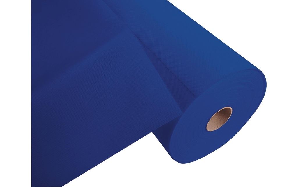 PRO nappe Chemin de table Tête-à-tête 40 cm x 480 cm, Bleu marine