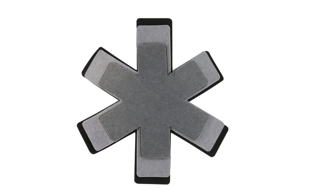 FURBER Protection de poêle 6 Pièce/s, Gris