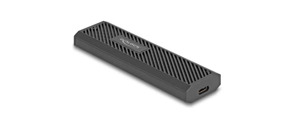 Delock Boîtier externe M.2 NVMe PCIe ou SATA SSD USB-C, 20 Gbps M2
