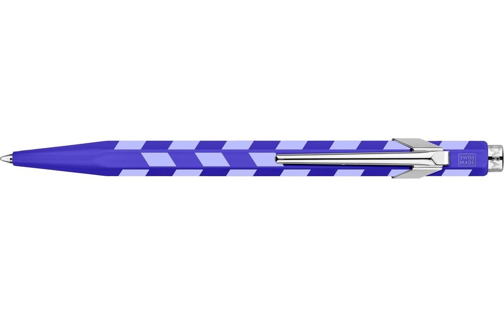 CARAN D'ACHE Stylo 849 Mosaic bleu royal