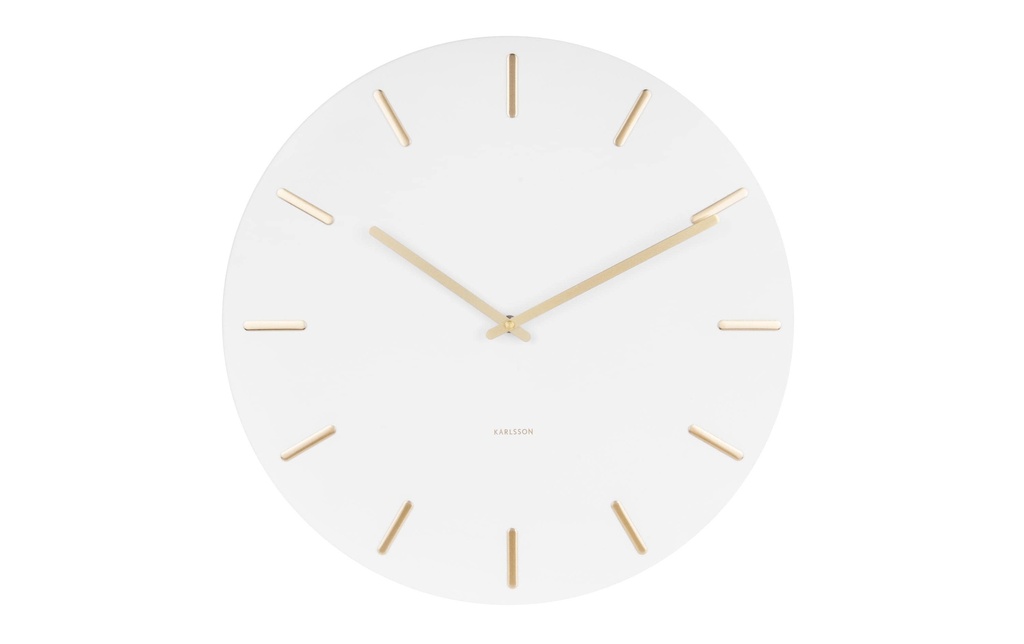 KARLSSON Horloge murale Charm 45 cm, Blanc