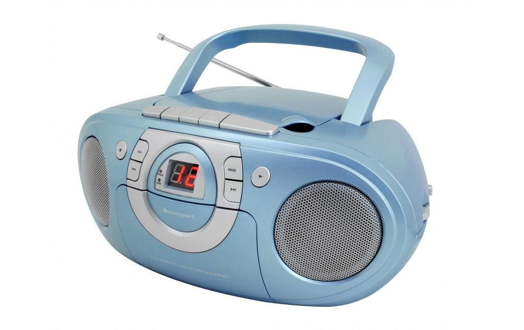 soundmaster Lecteur radio/CD SCD5100BL Bleu