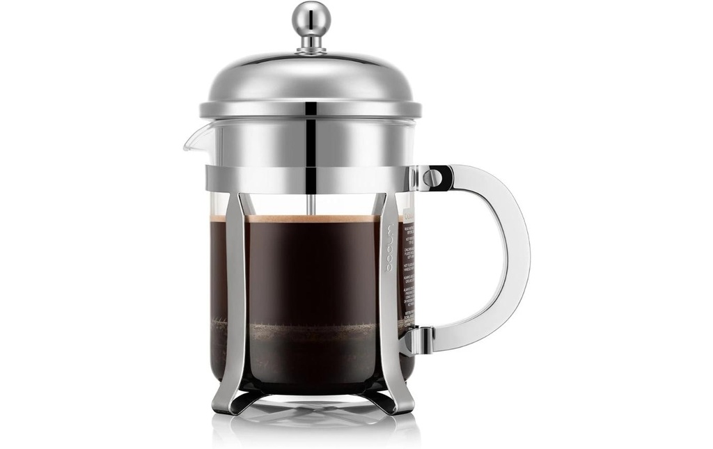 Bodum Cafetière Chambord Chromé, argenté, 0,5 l